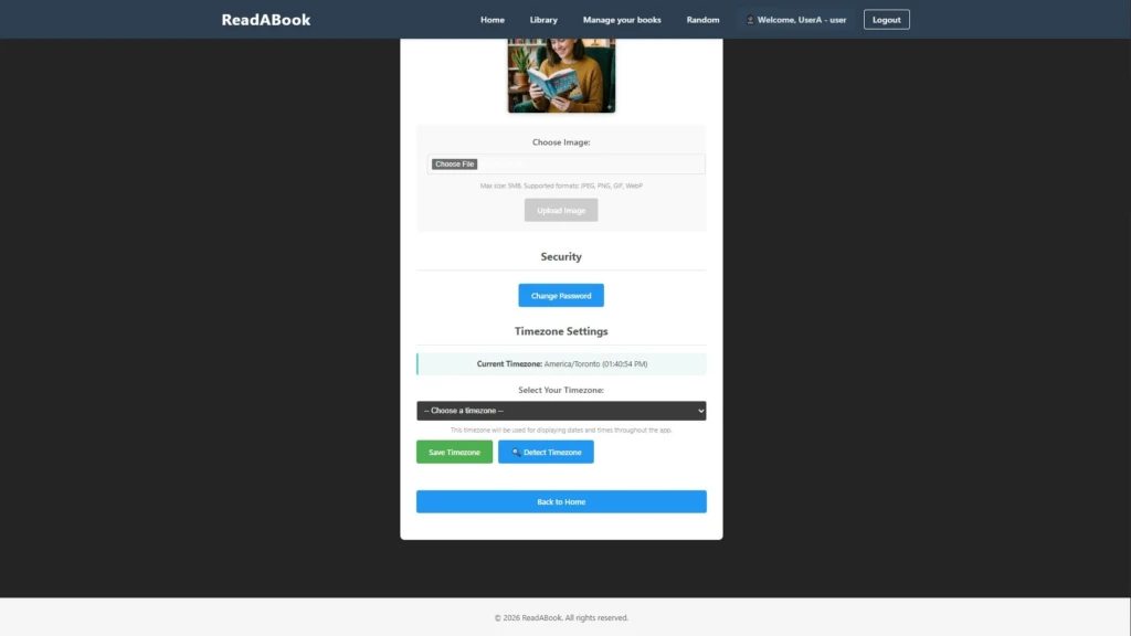 Readabook project with React Readabook project with React